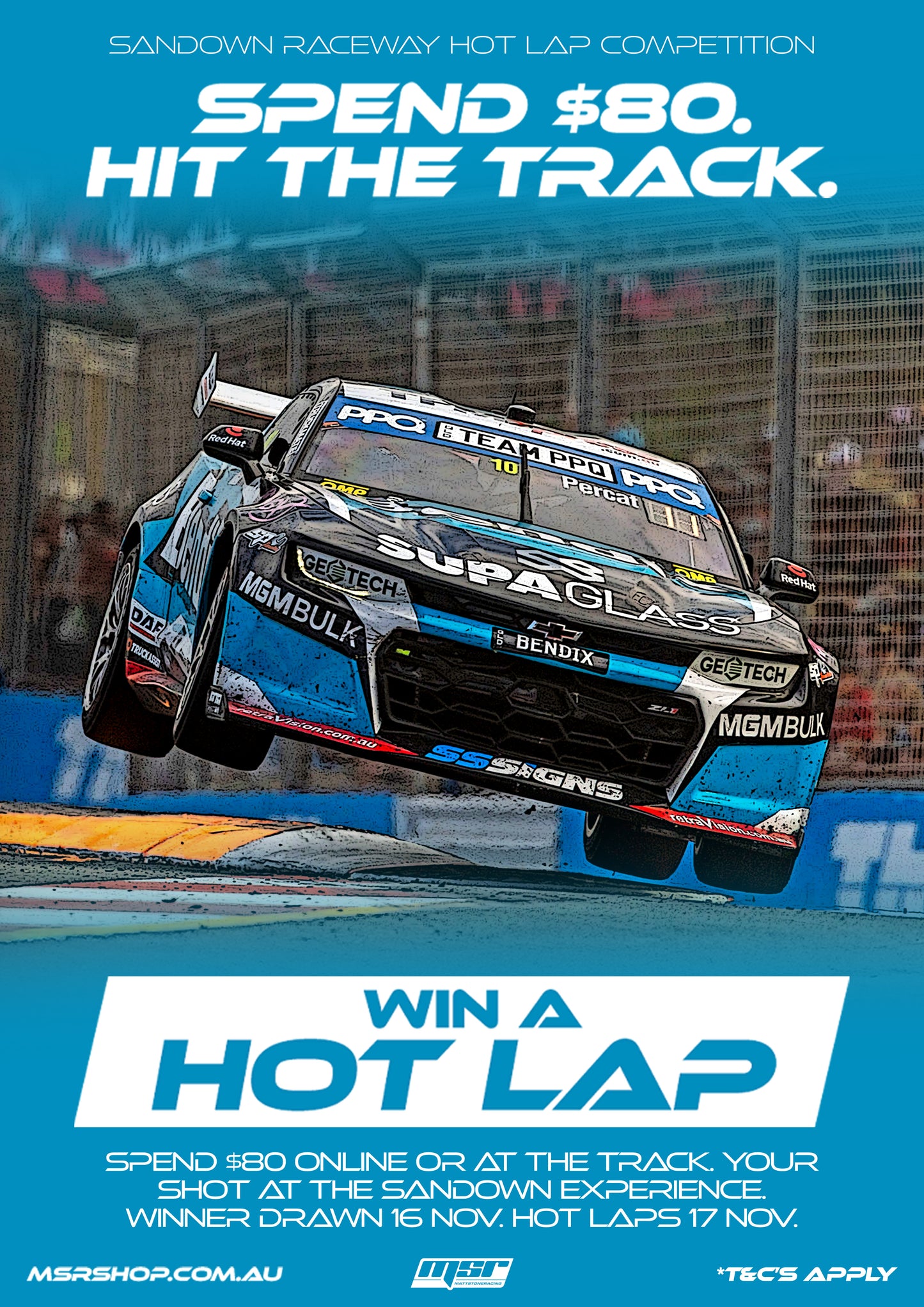 Sandown Hot Lap - Competition Entry